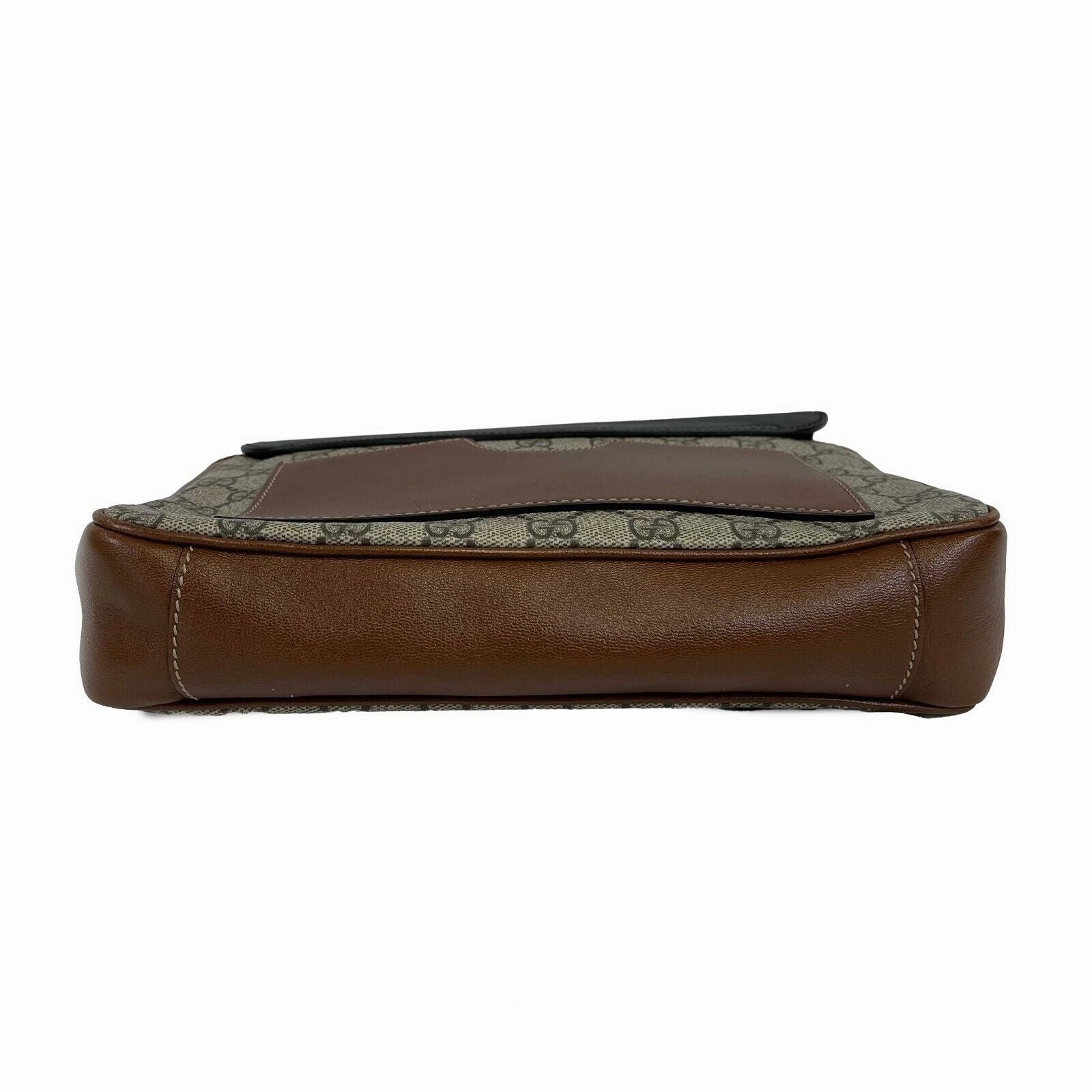 GUCCI - Padlock Mini Monogram Brown Top Handle - Crossbody / Shoulder Bag
