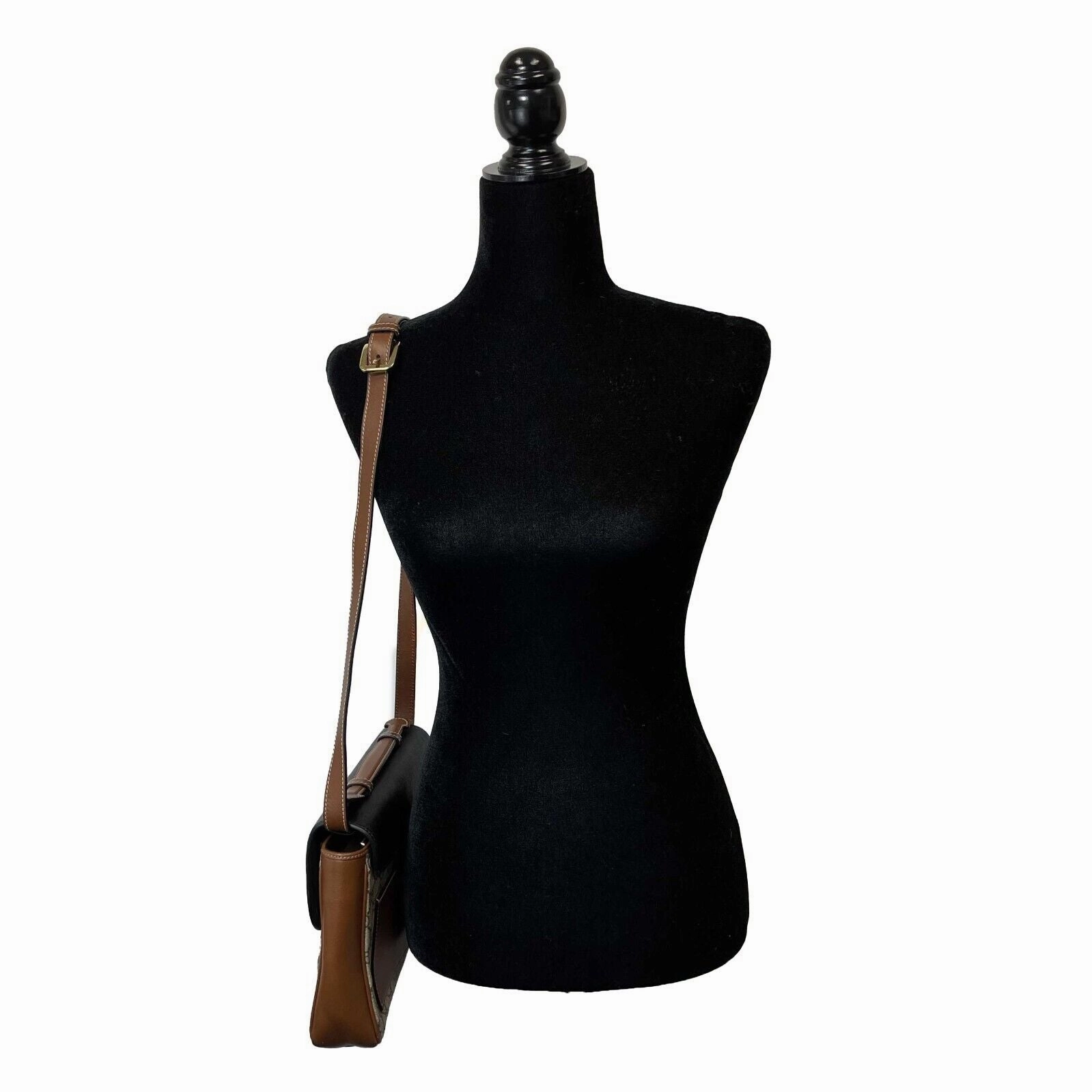 GUCCI - Padlock Mini Monogram Brown Top Handle - Crossbody / Shoulder Bag