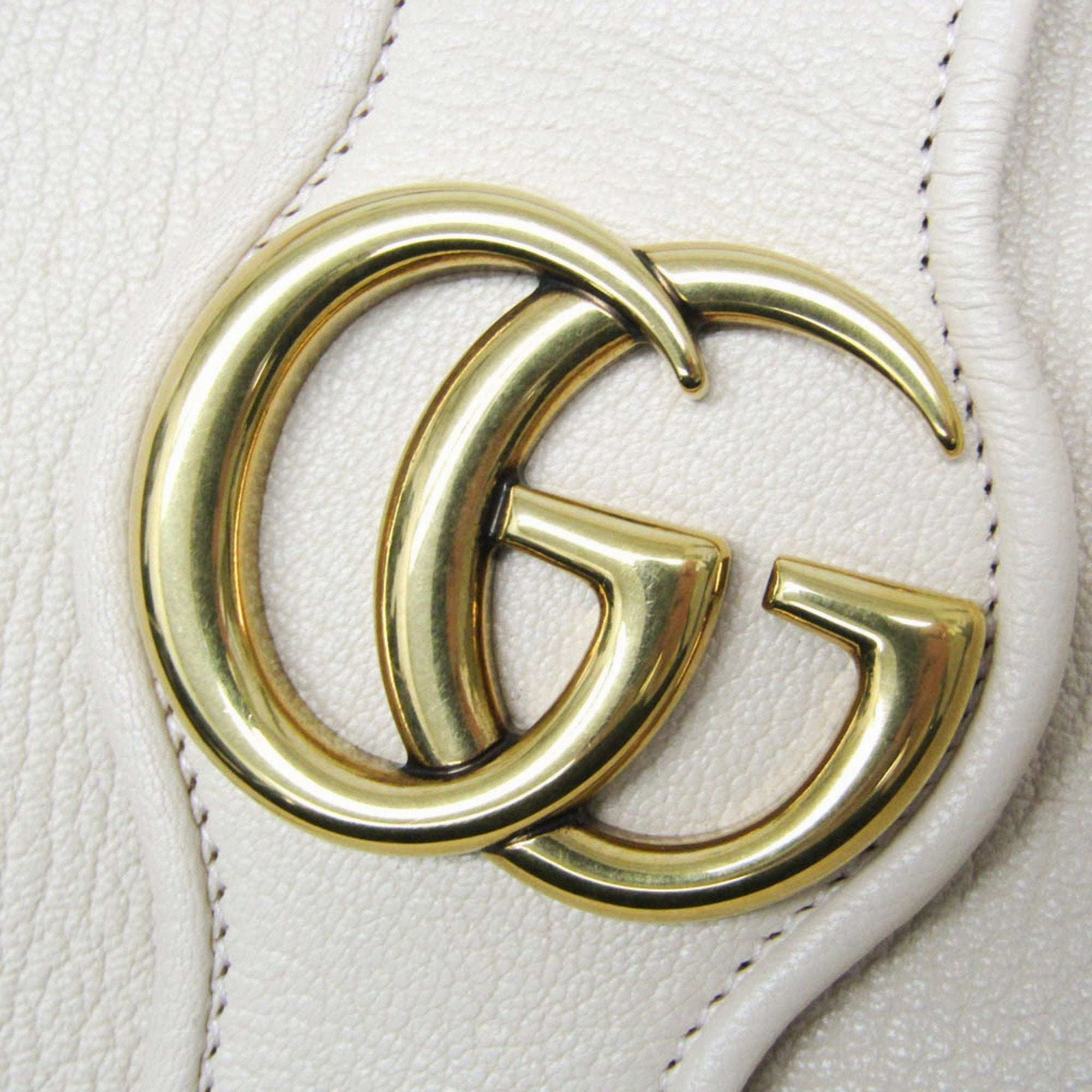 Gucci Aphrodite Beige Leather Shoulder Bag ()
