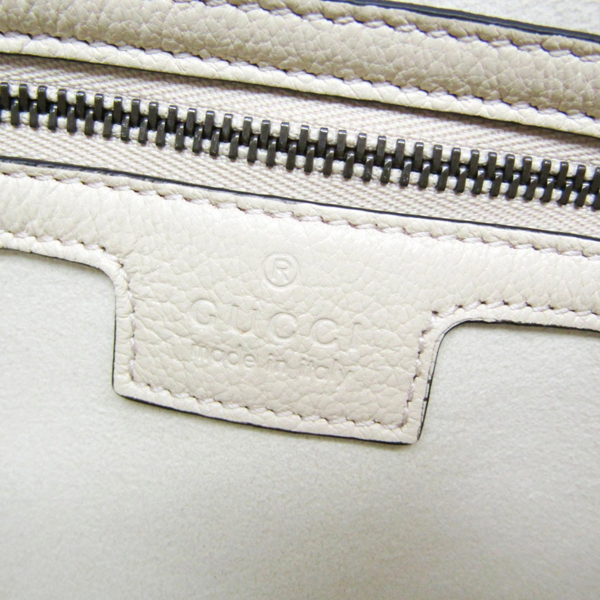 Gucci Aphrodite Beige Leather Shoulder Bag ()