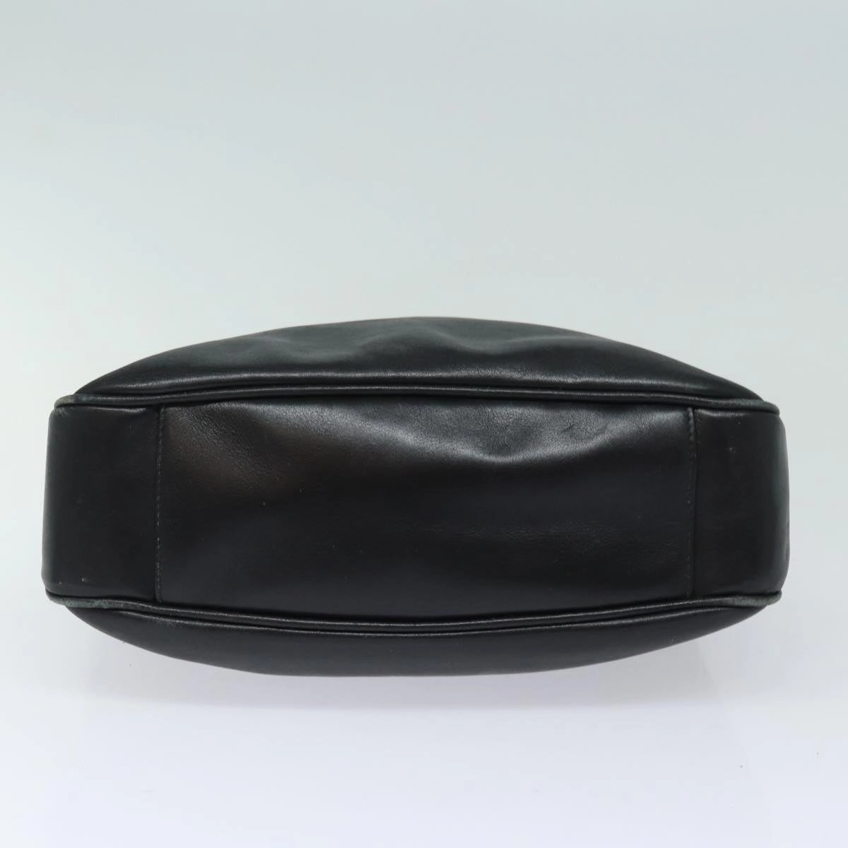 GUCCI Bamboo Shoulder Bag Leather 2way Black 001 1638  80839