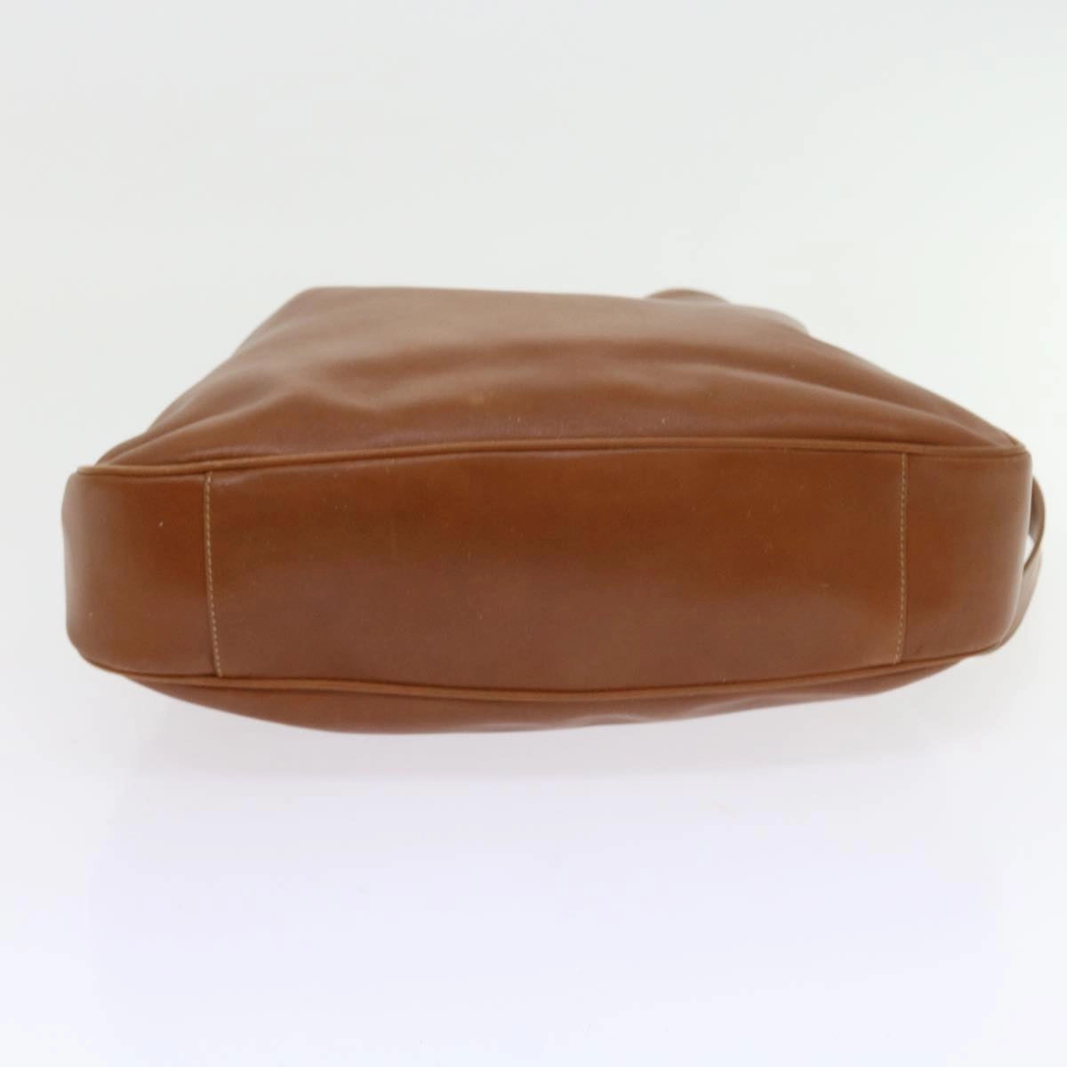 GUCCI Bamboo Shoulder Bag Leather 2way Brown  56298