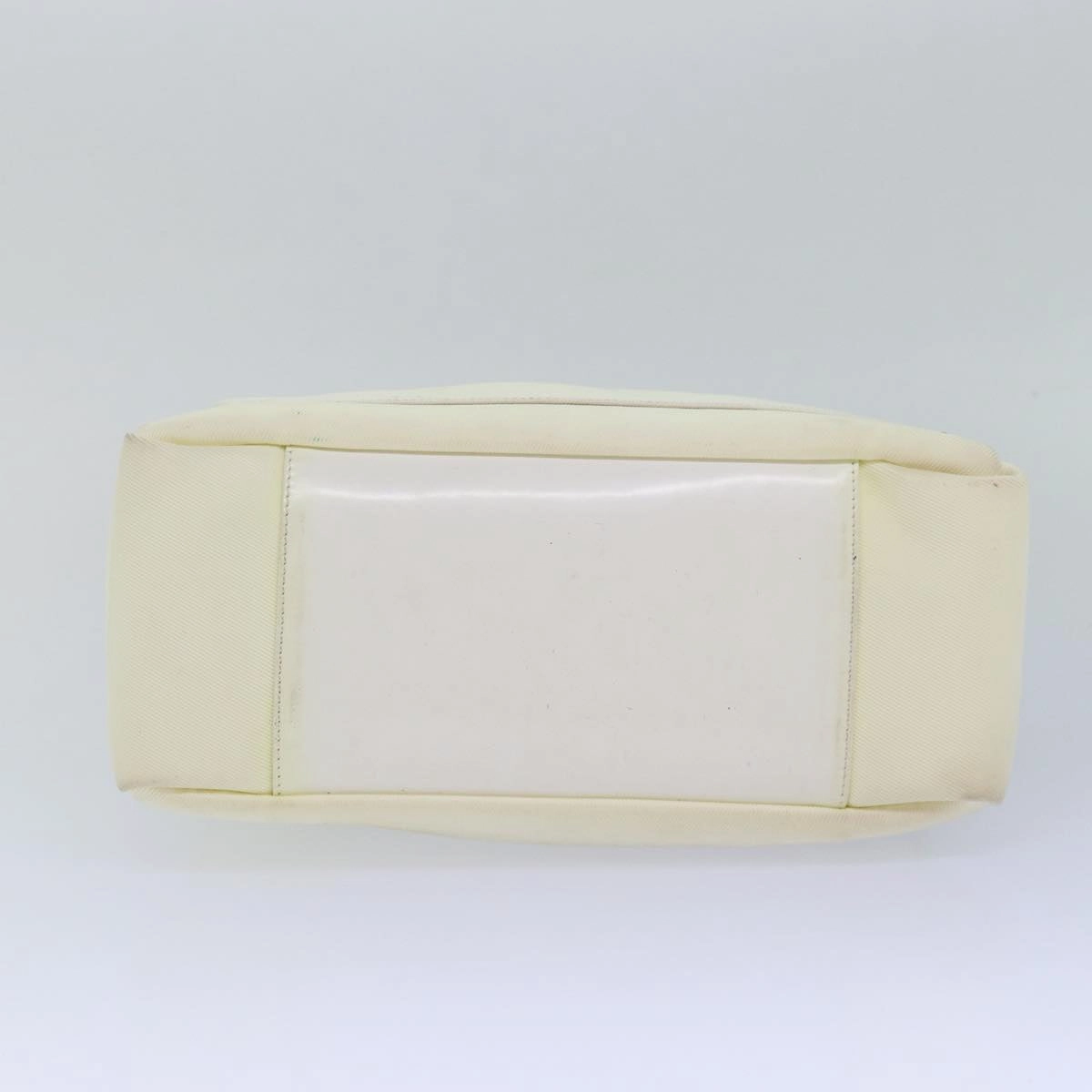 Gucci Bamboo Shoulder Bag Nylon 2Way White