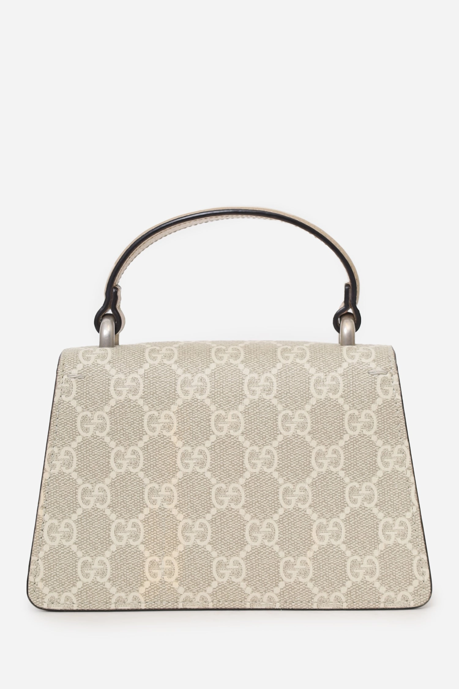 Gucci Beige GG Monogram Mini Dionysus Top Handle