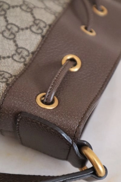 Gucci Bicolor Ophidia Bucket Crossbody Bag