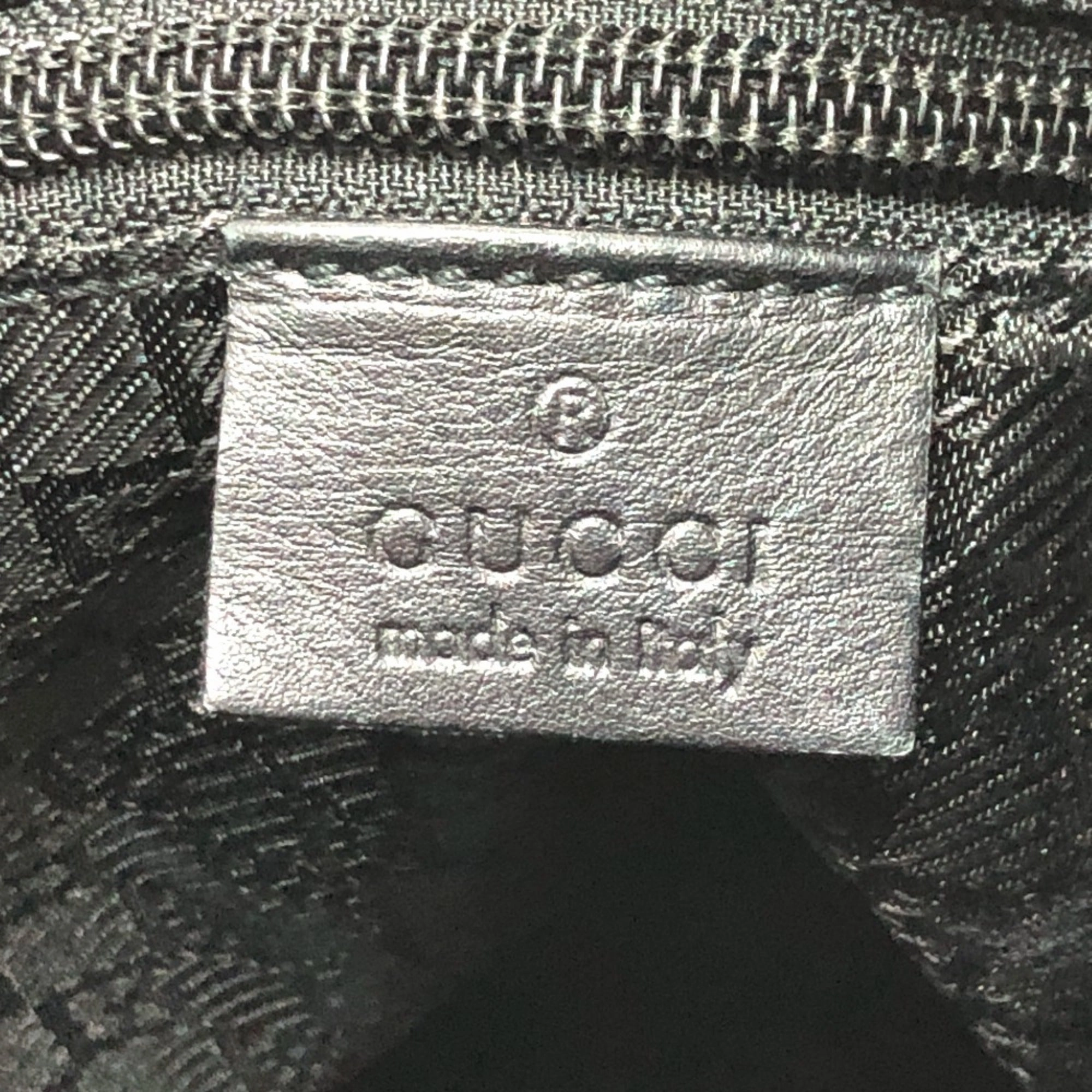 Gucci Black Cloth Shoulder Bag ()