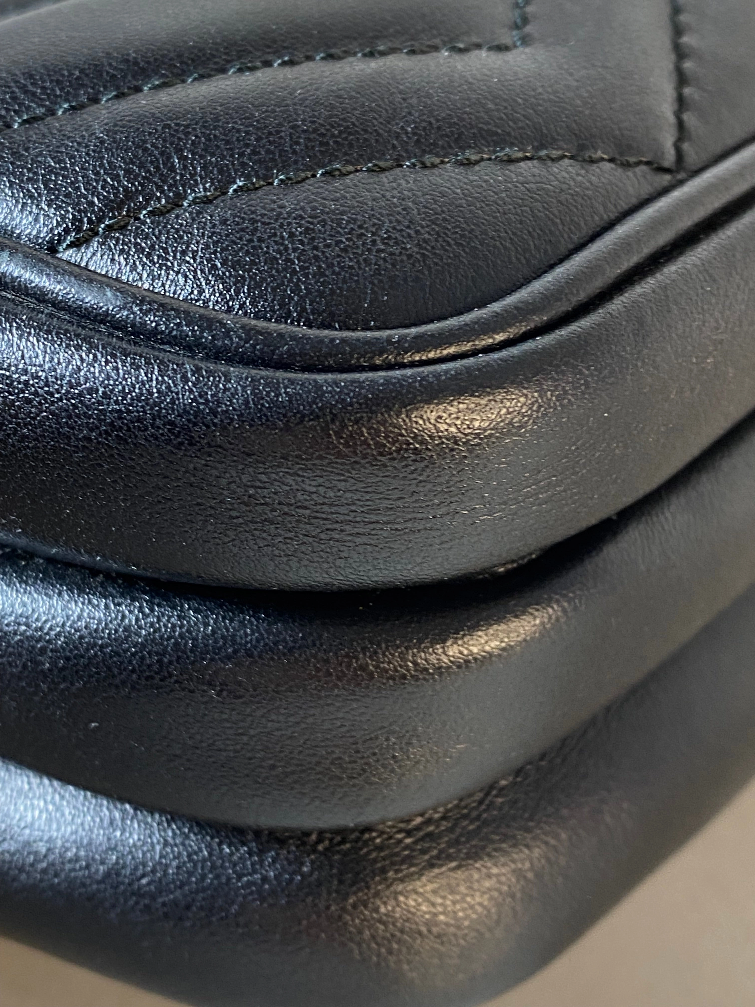 Gucci Black GG Marmont Crossbody Bag