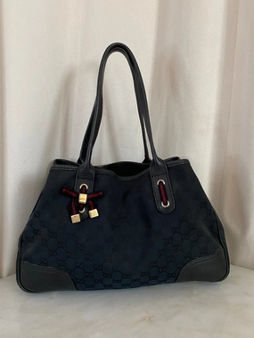 Gucci Black GG Shoulder Bag