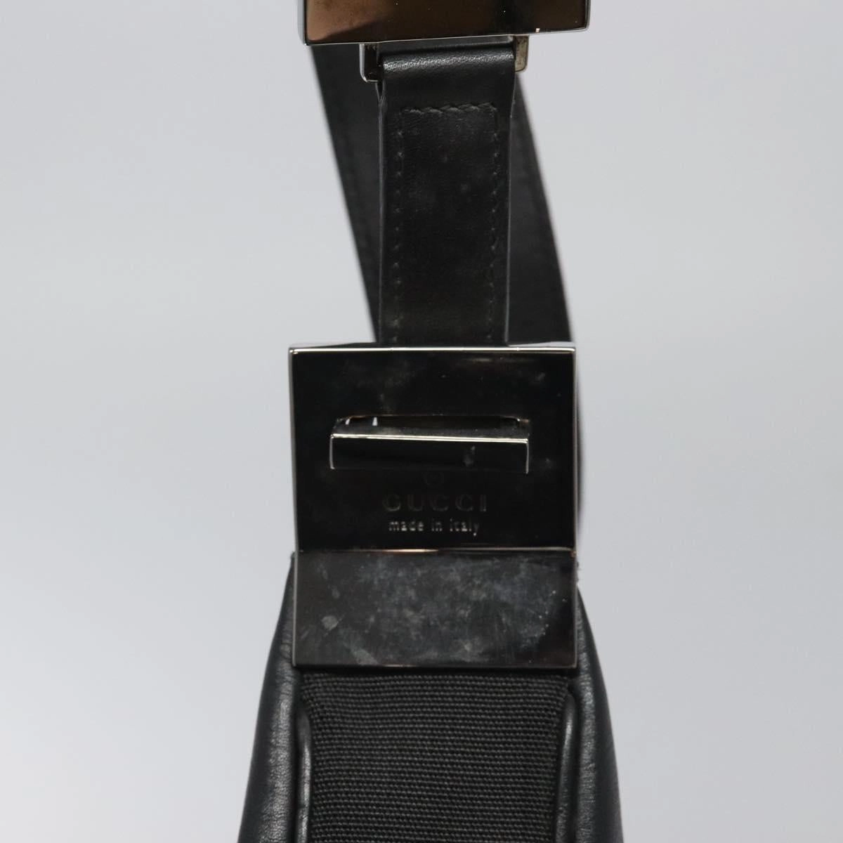 Gucci Black Leather Shoulder Bag ()
