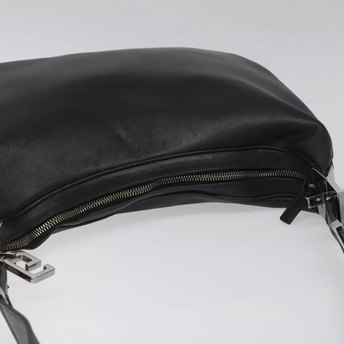Gucci Black Leather Shoulder Bag ()