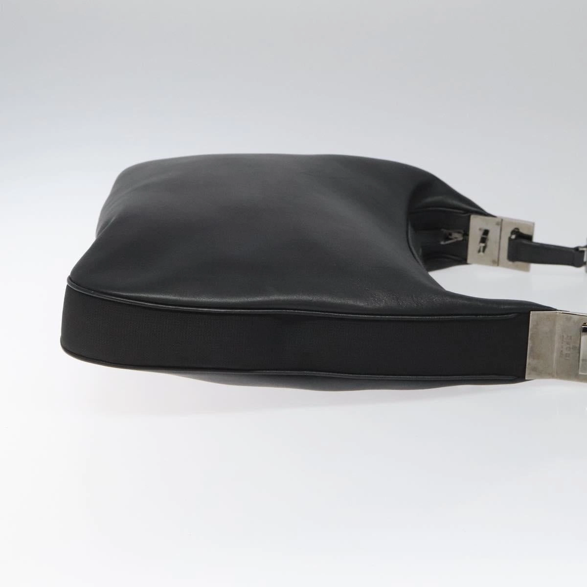 Gucci Black Leather Shoulder Bag ()