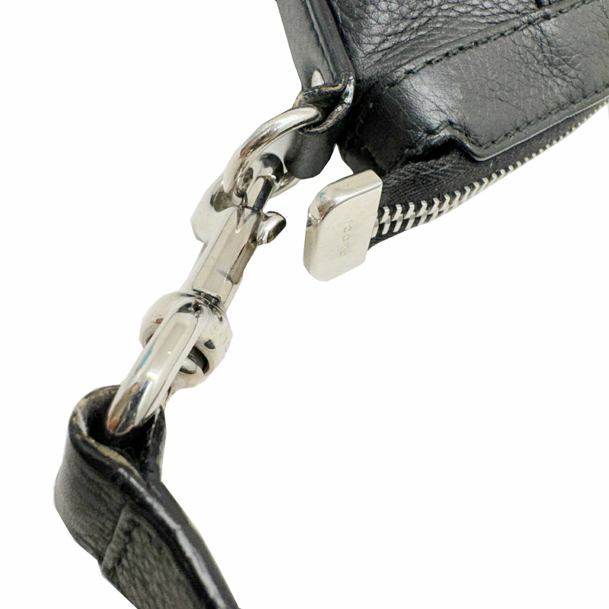 Gucci Black Leather Shoulder Bag ()