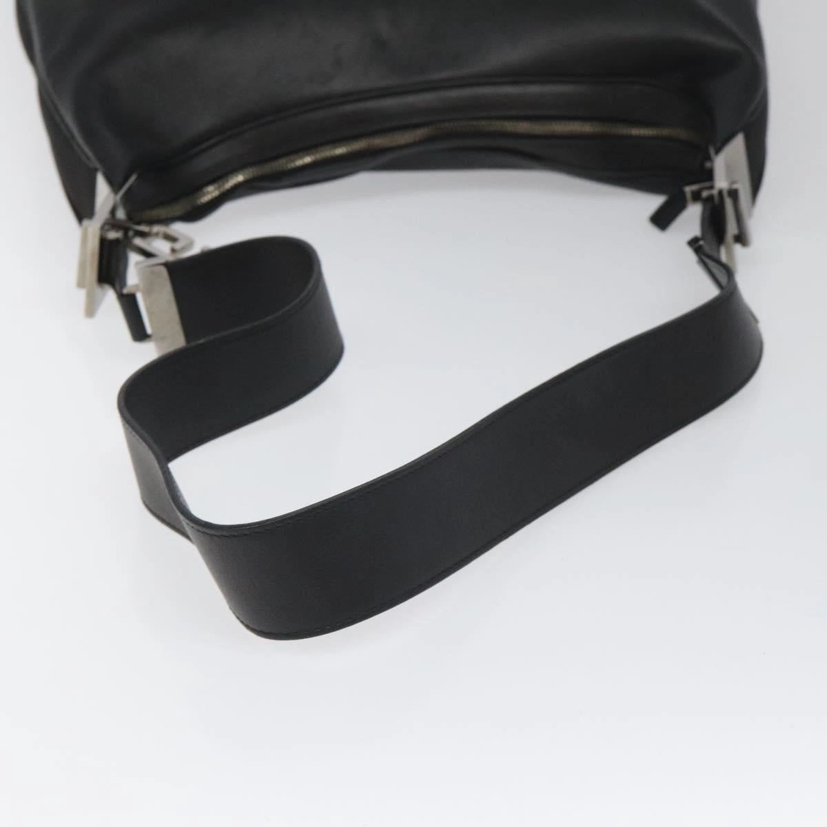 Gucci Black Leather Shoulder Bag ()