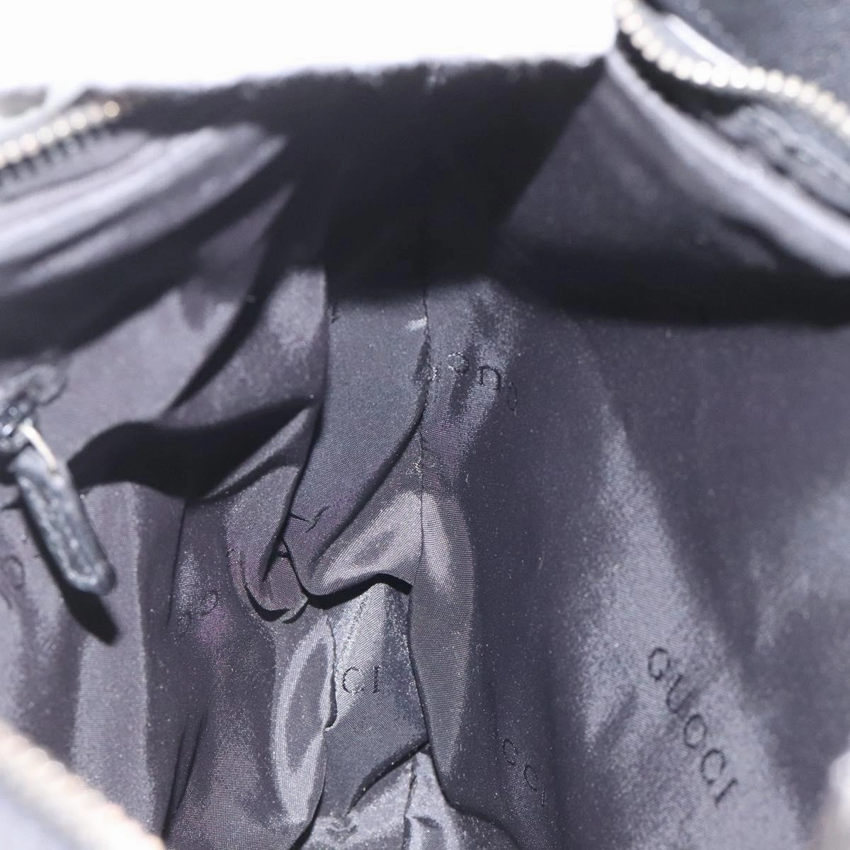 Gucci Black Leather Shoulder Bag ()