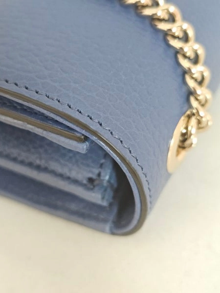 Gucci Blue Interlocking Small Crossbody Bag