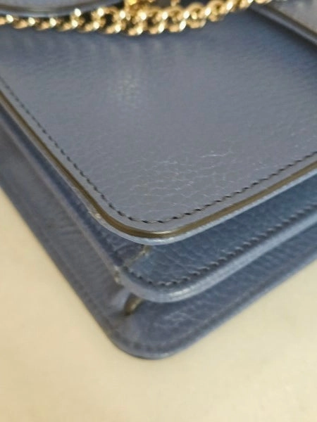 Gucci Blue Interlocking Small Crossbody Bag