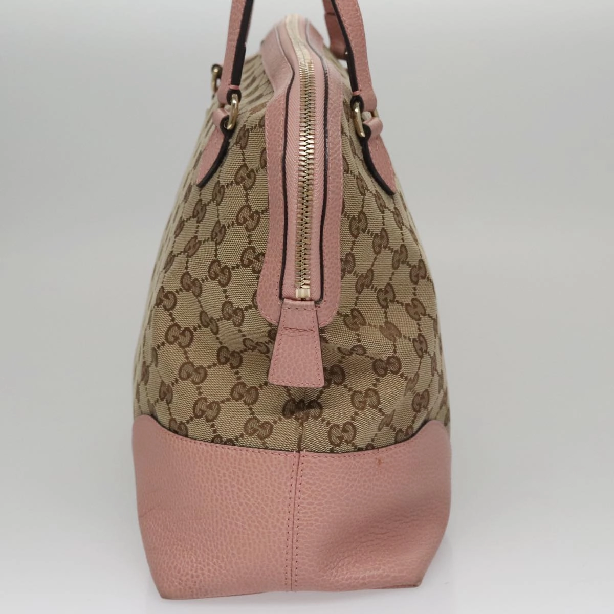 Gucci Bree Beige Canvas Shoulder Bag ()