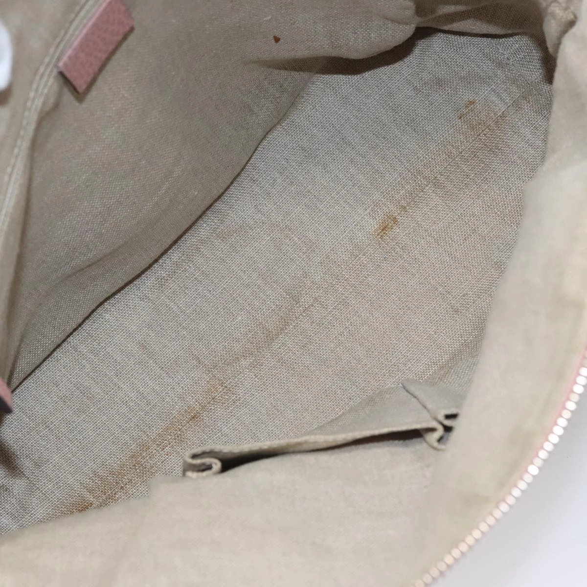 Gucci Bree Beige Canvas Shoulder Bag ()