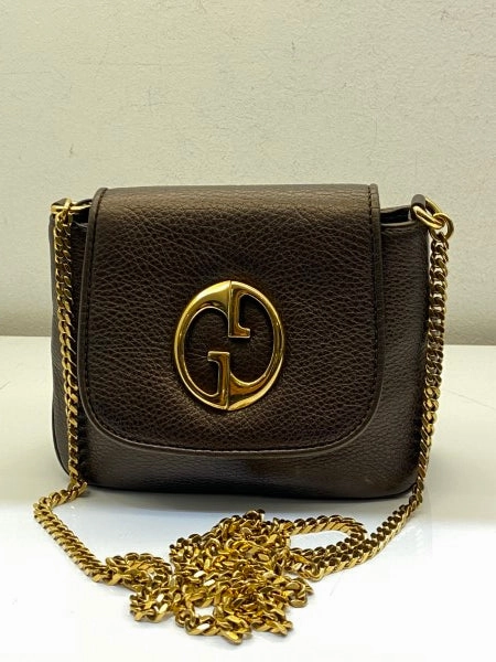 Gucci Brown 1973 Mini Crossbody Bag
