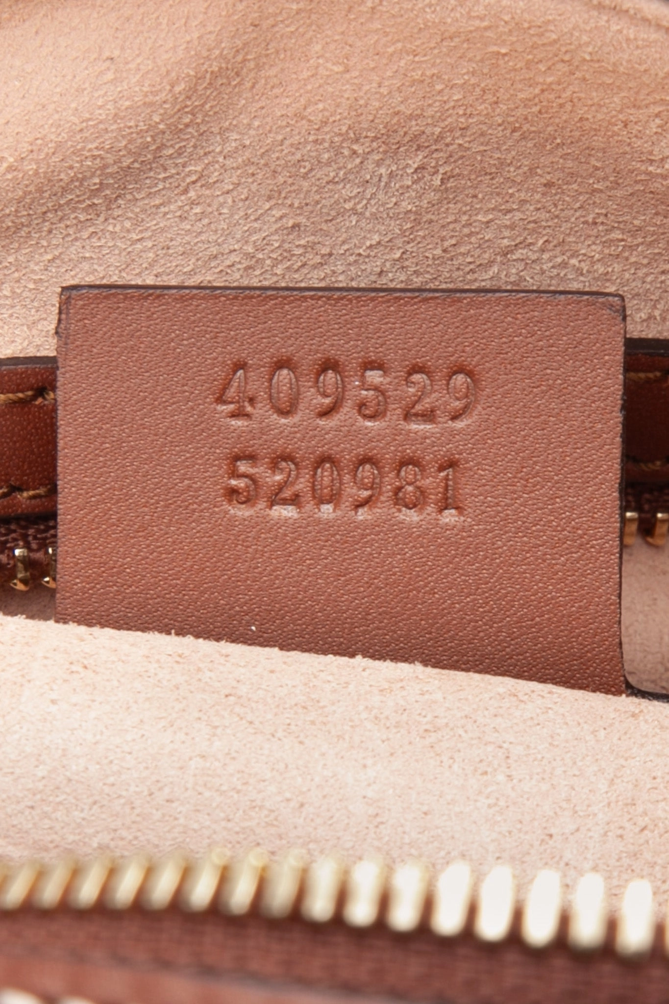 GUCCI Brown GG Canvas Boston Rose Embroidered Print Blind For Love Shoulder/Crossbody Bag