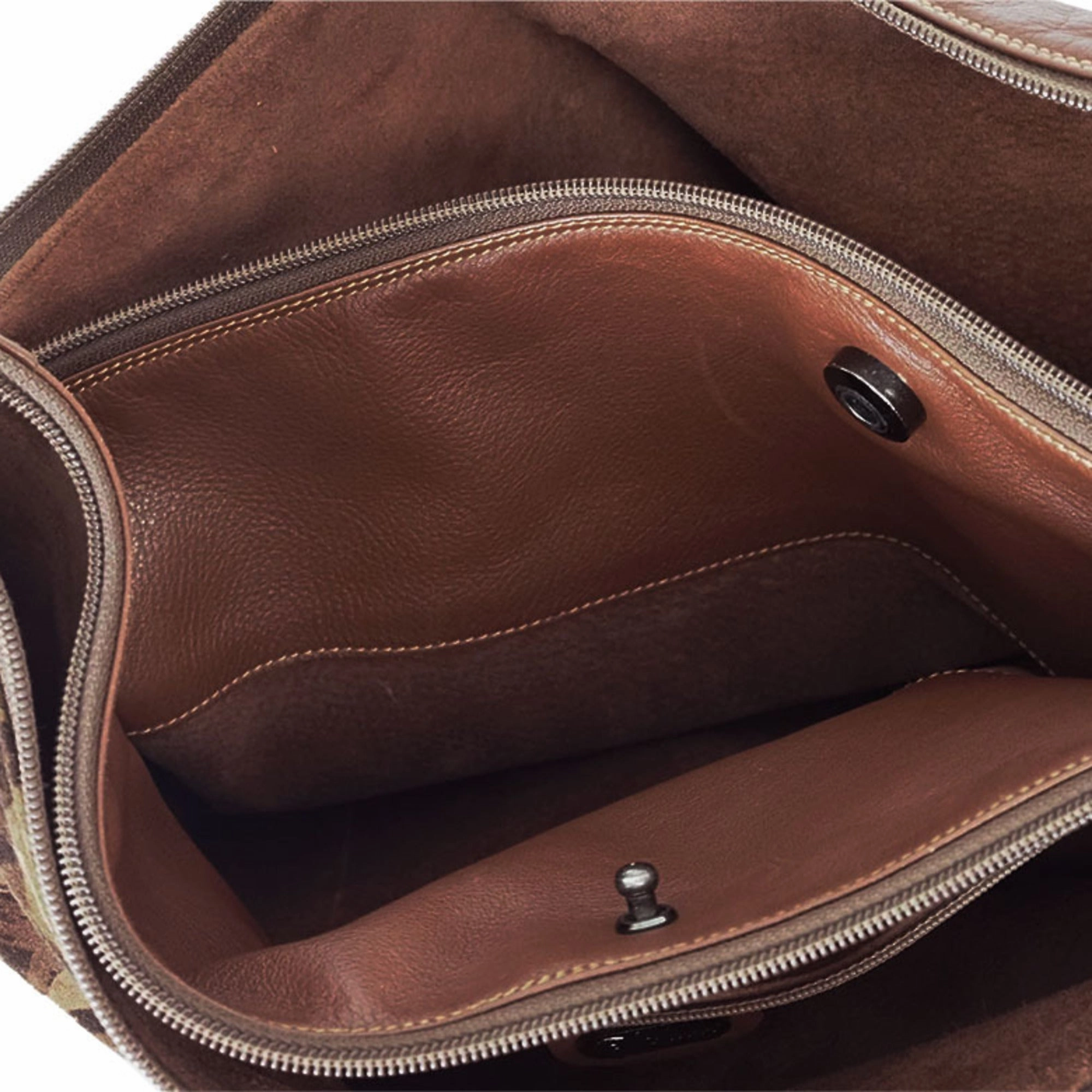 Gucci Brown Suede Shoulder Bag ()