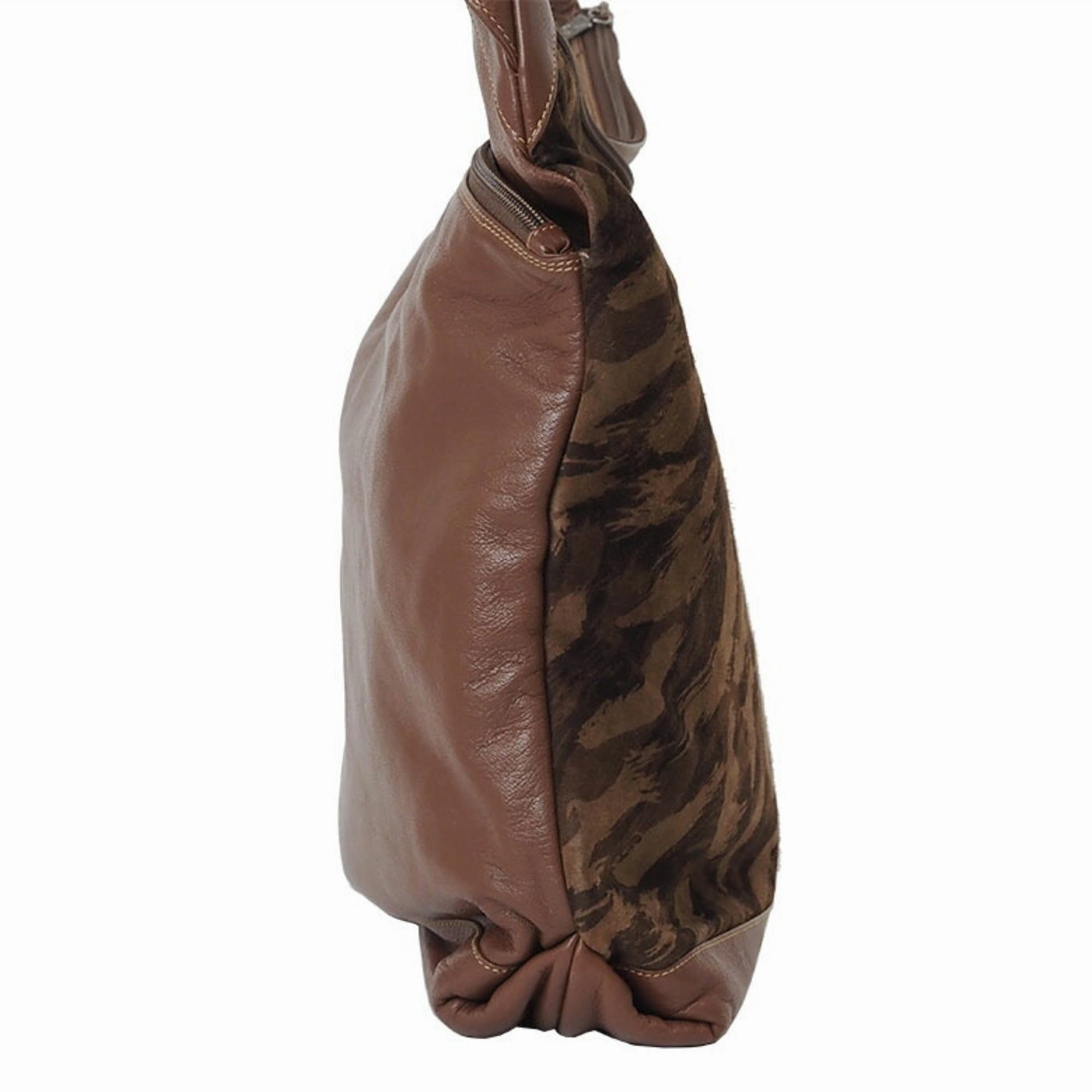 Gucci Brown Suede Shoulder Bag ()
