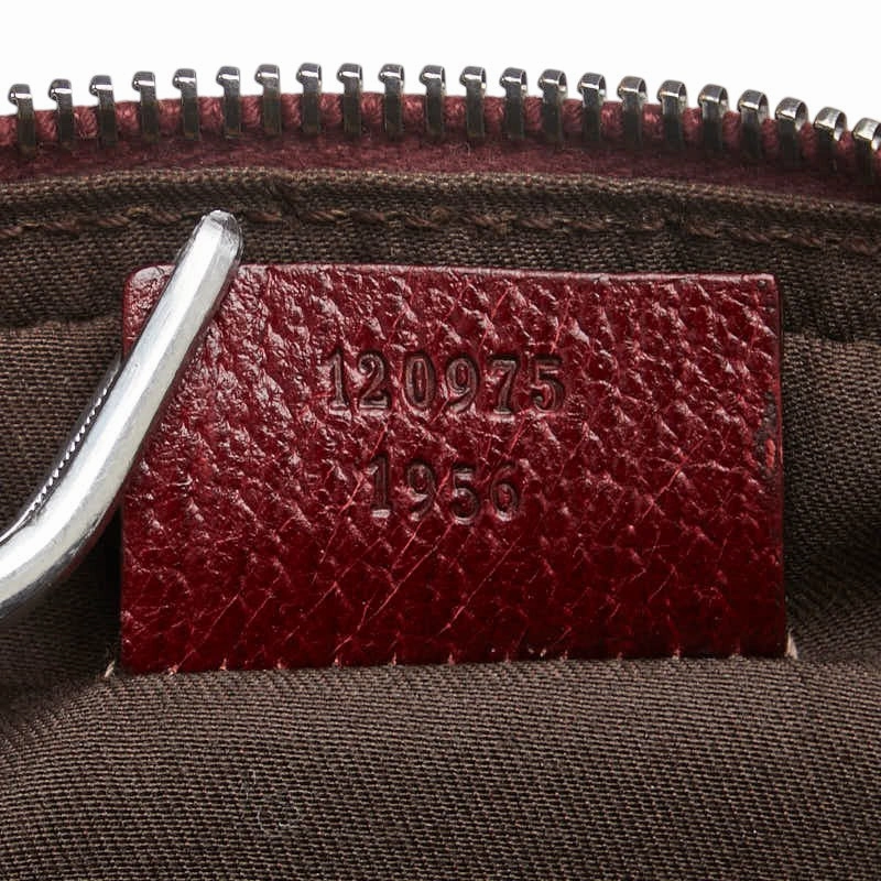 Gucci Canvas Leather Crossbody Bag 120975