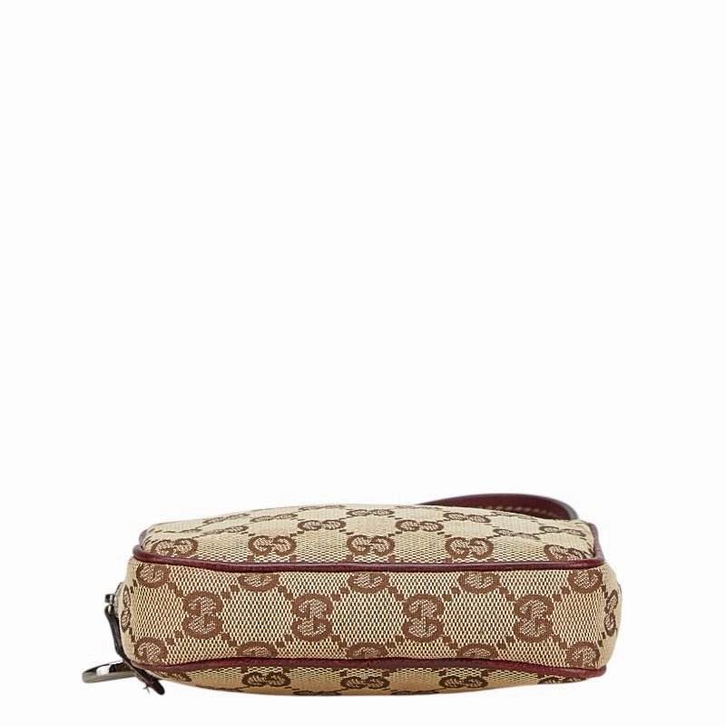 Gucci Canvas Leather Crossbody Bag 120975