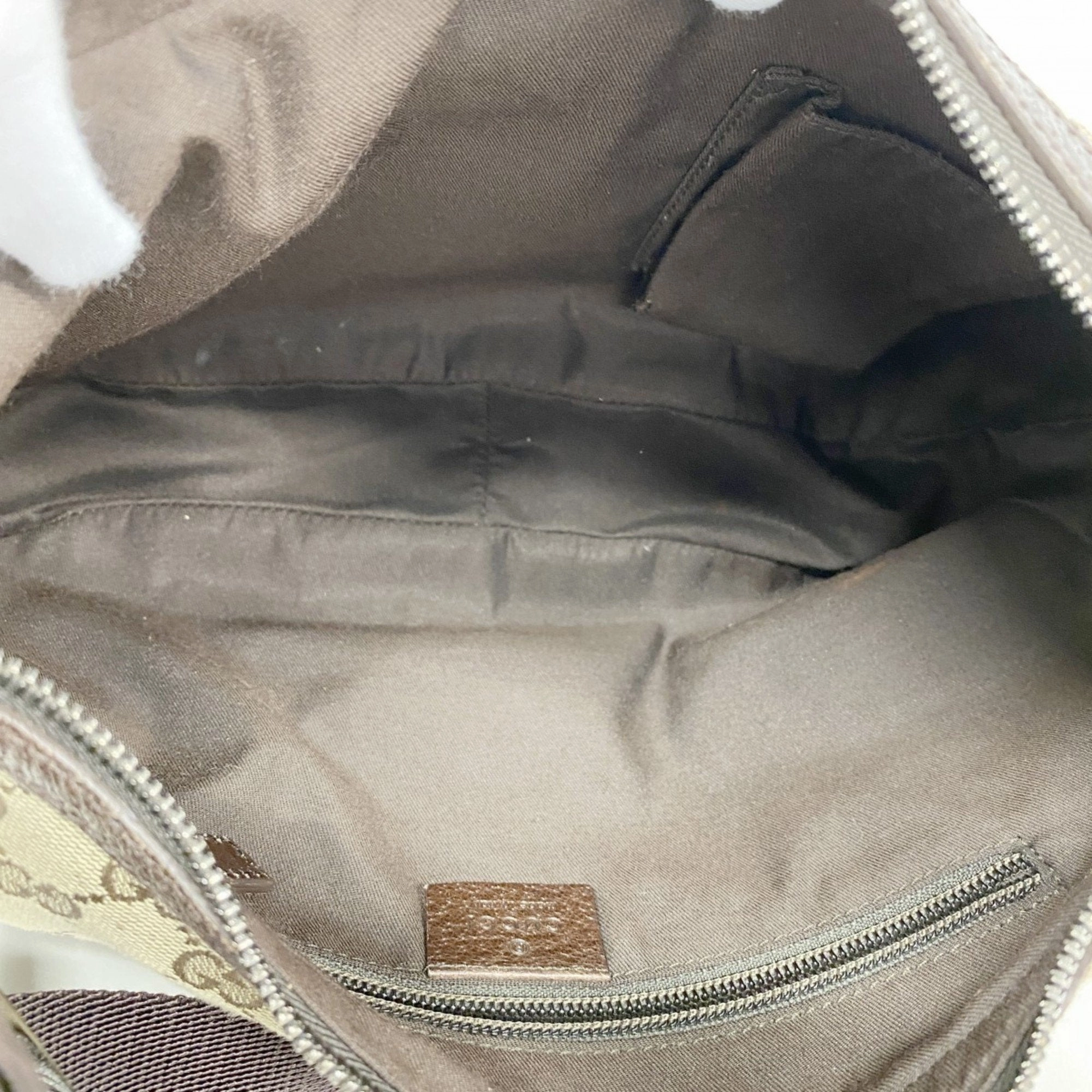 Gucci Canvas Shoulder Bag (Pre-Owned)