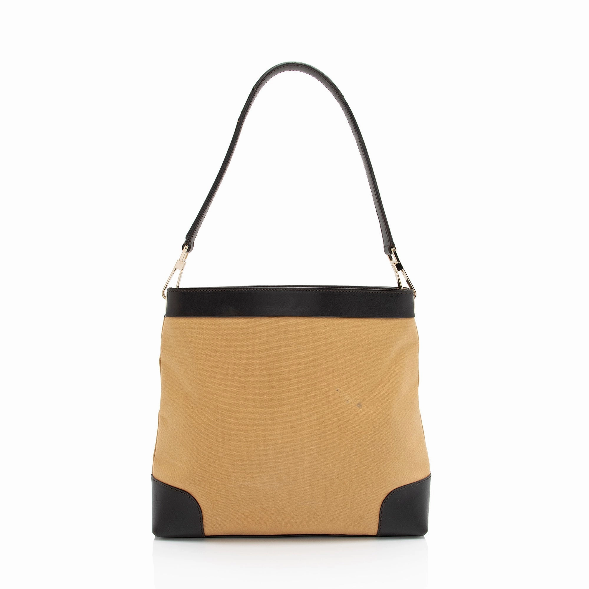 Gucci Canvas Web Shoulder Bag (SHF-KhYFg1)