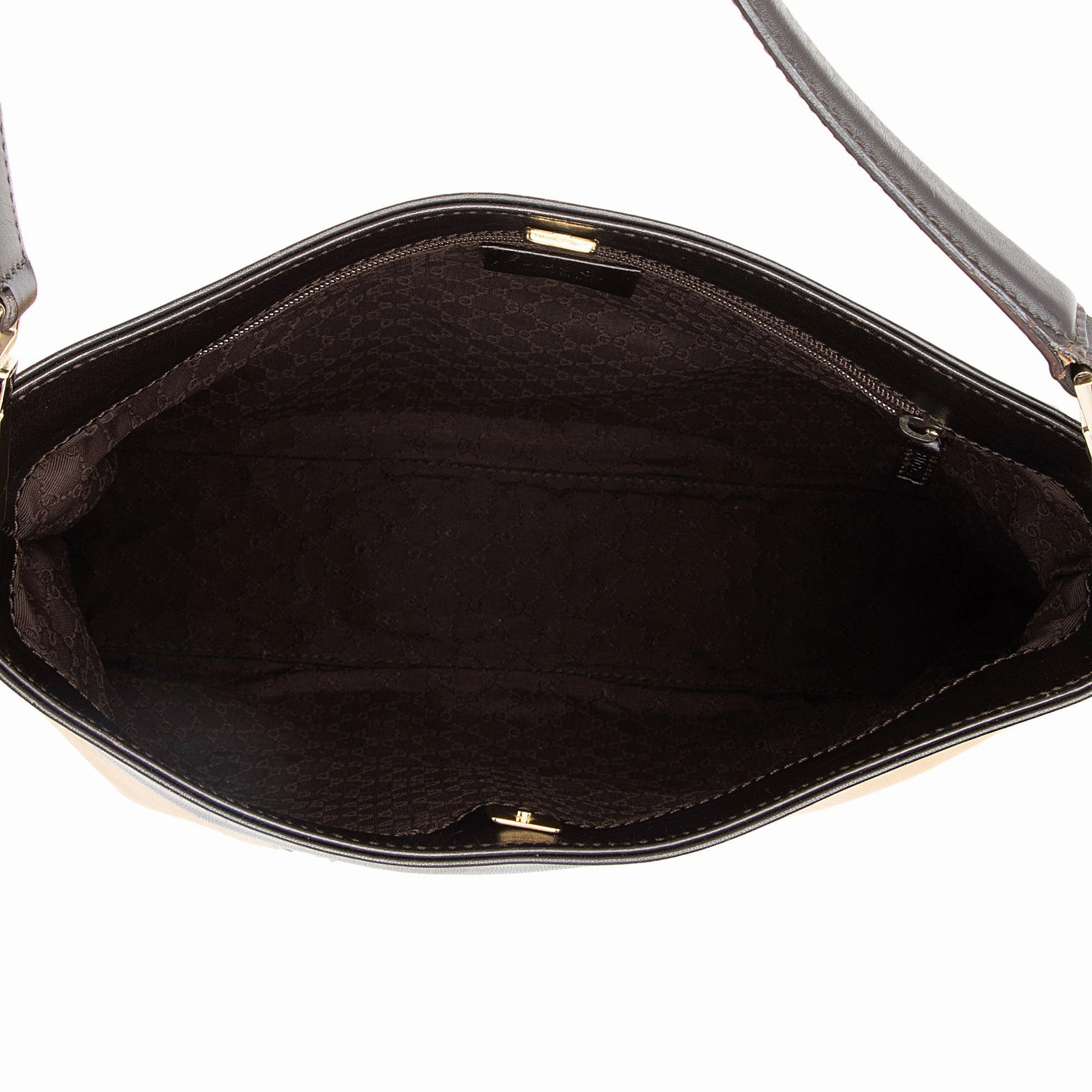 Gucci Canvas Web Shoulder Bag (SHF-KhYFg1)