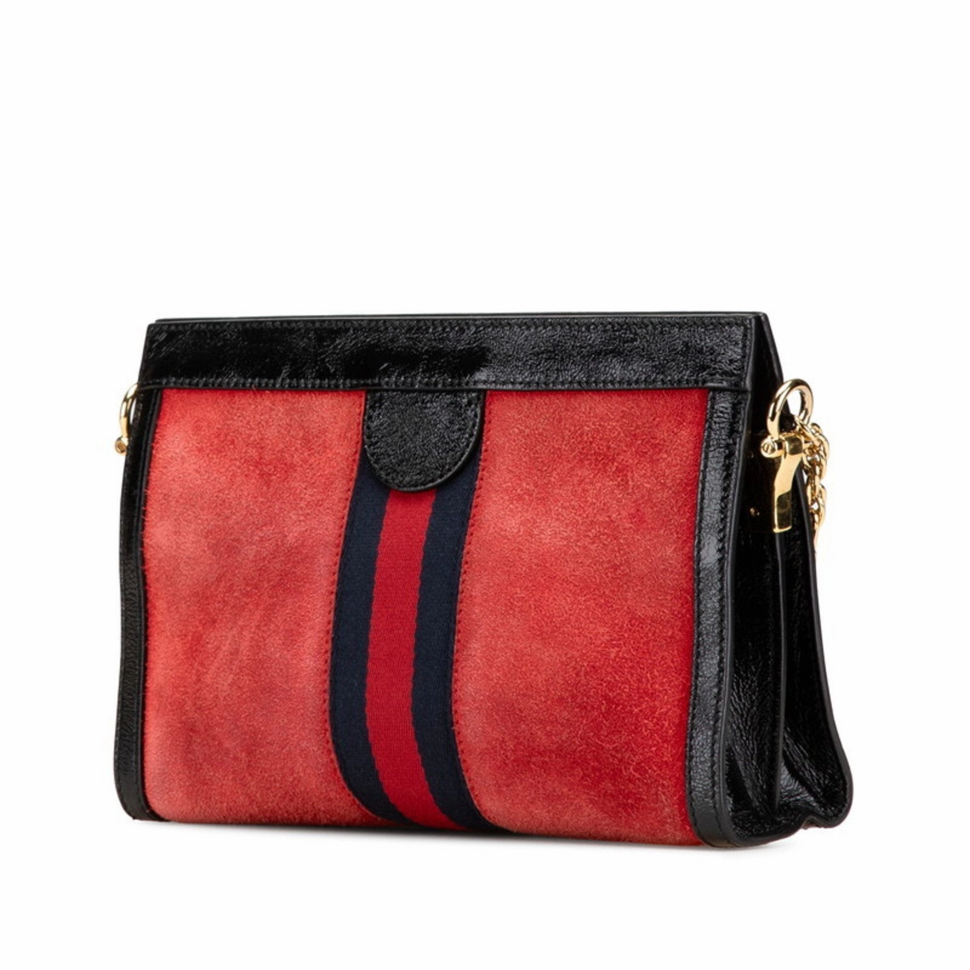 Gucci  Color Leather Shoulder Bag (Pre-Owned)