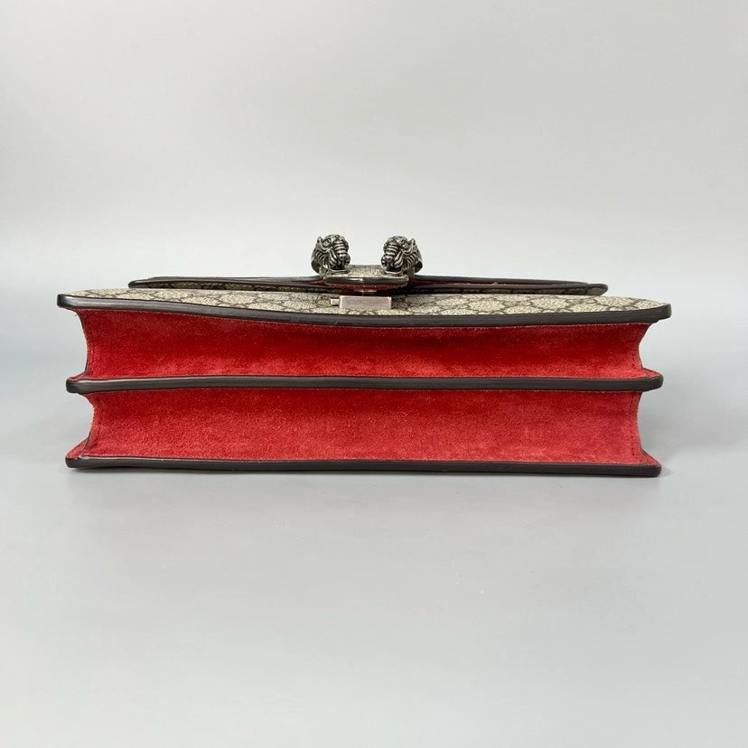 Gucci Dionysus Medium Beige and Red Shoulder Bag