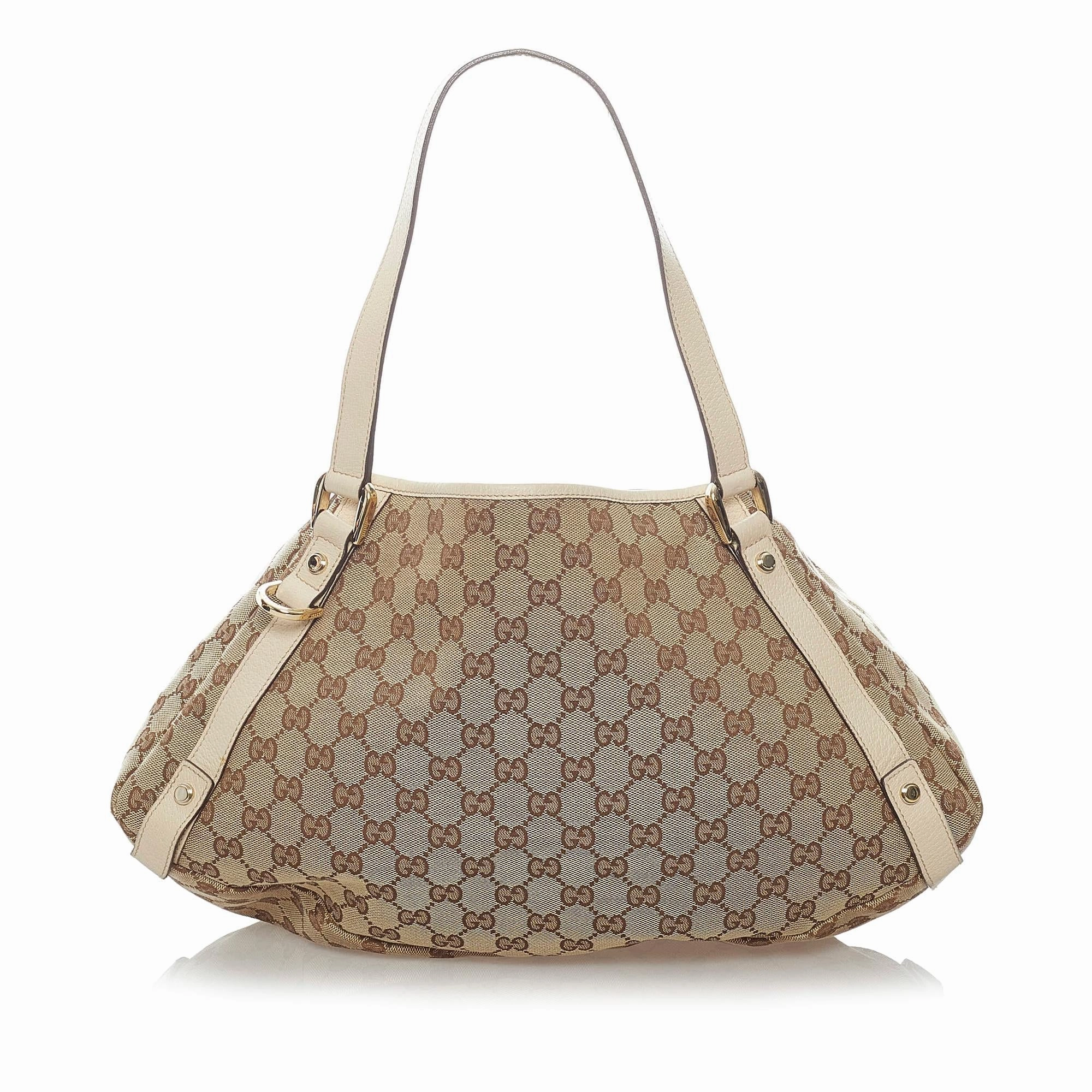 Gucci GG Canvas Abbey Shoulder Bag (SHG-32860)