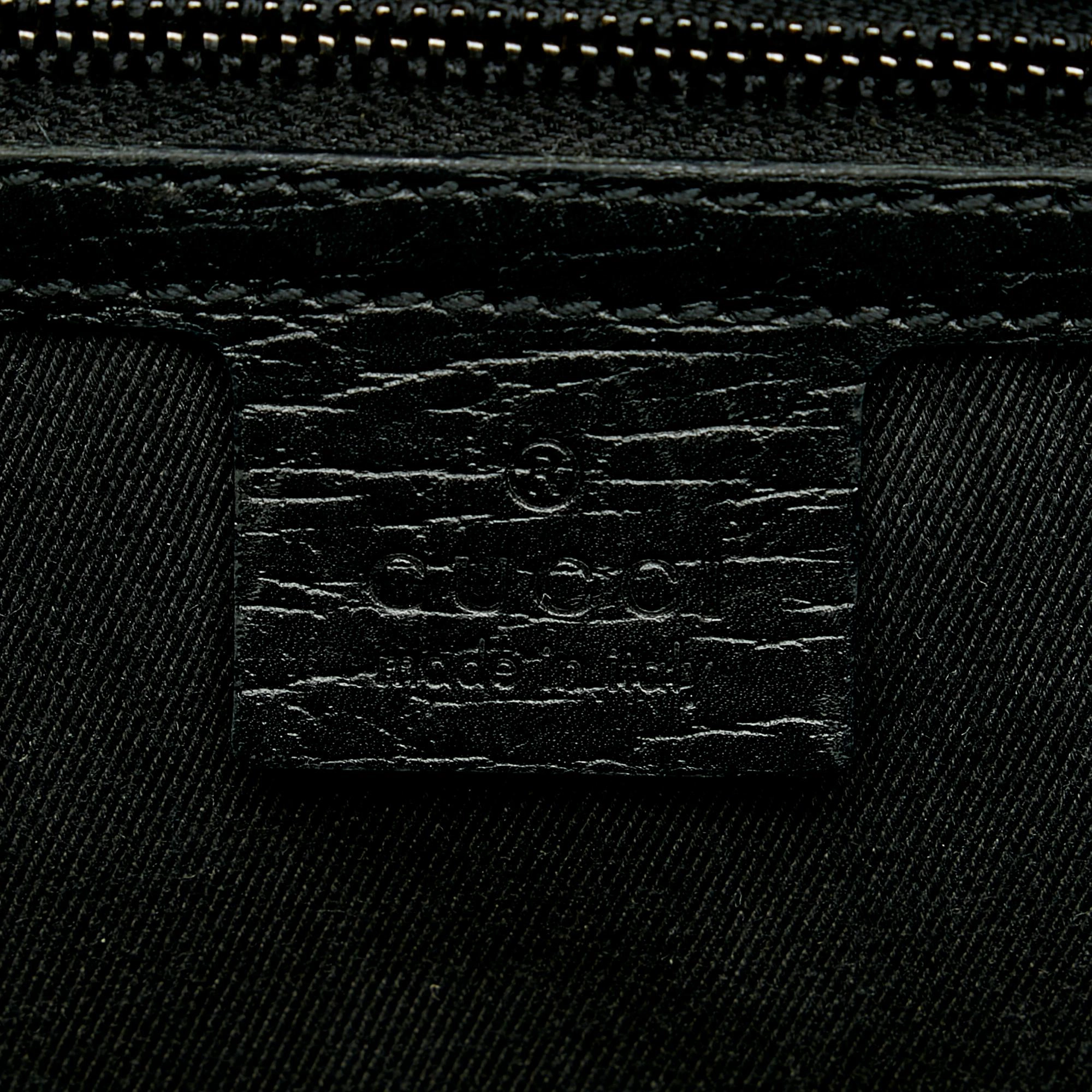 Gucci GG Canvas Bamboo Bullet Shoulder Bag (SHG-31791)