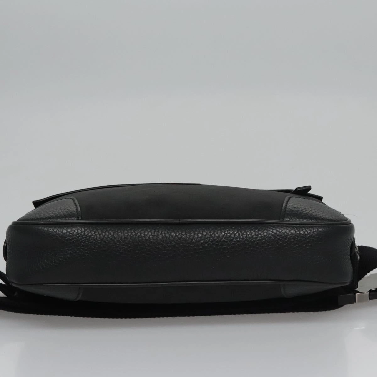 Gucci Gg Canvas Black Canvas Shoulder Bag ()