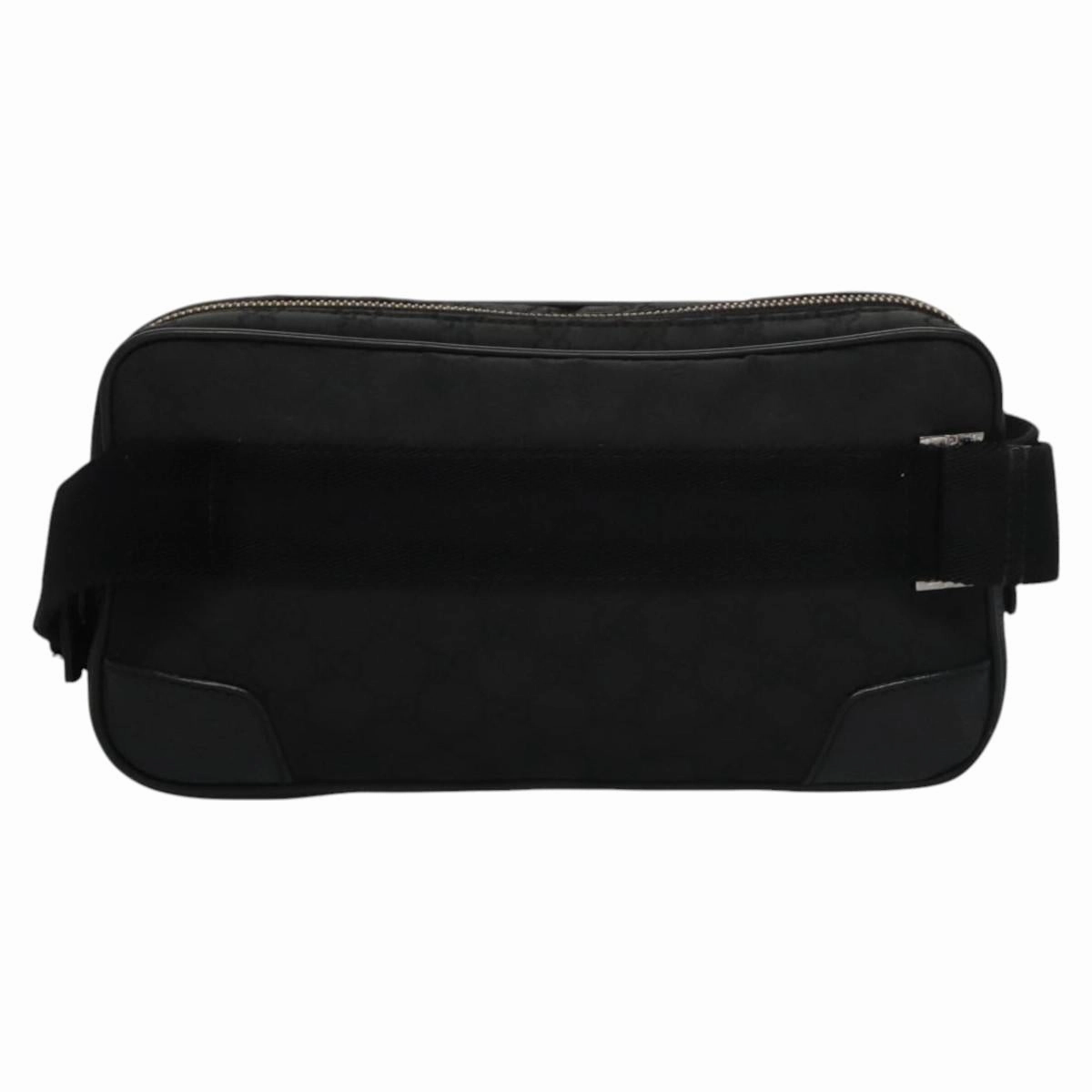 Gucci Gg Canvas Black Canvas Shoulder Bag ()