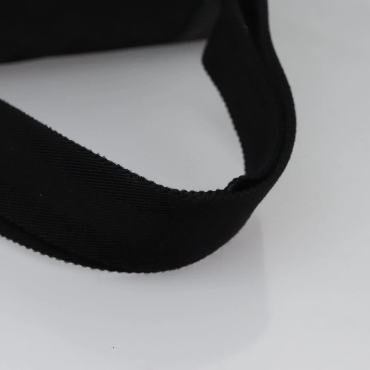 Gucci Gg Canvas Black Canvas Shoulder Bag ()
