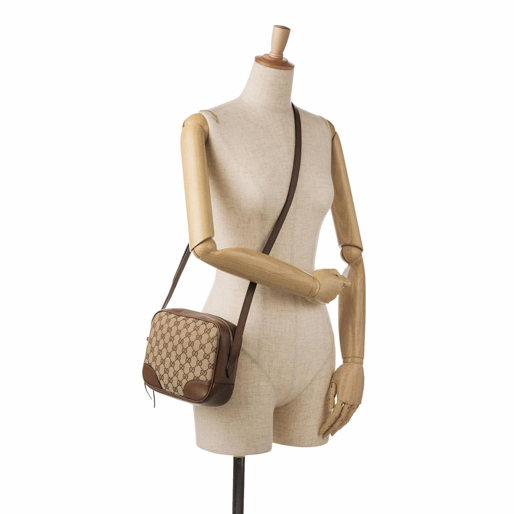 Gucci GG Canvas Bree Crossbody (SHG-B1VoWA)