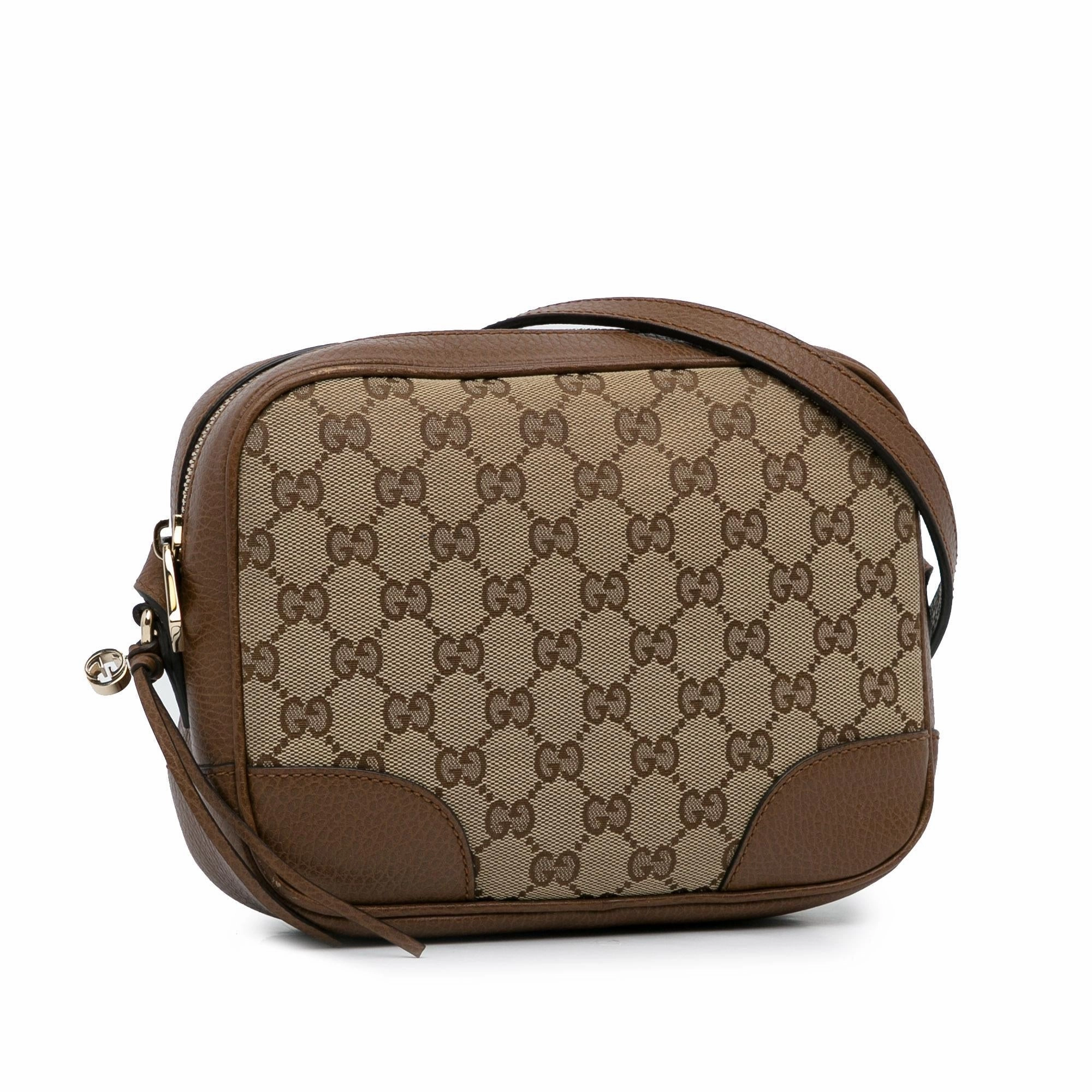 Gucci GG Canvas Bree Crossbody (SHG-B1VoWA)