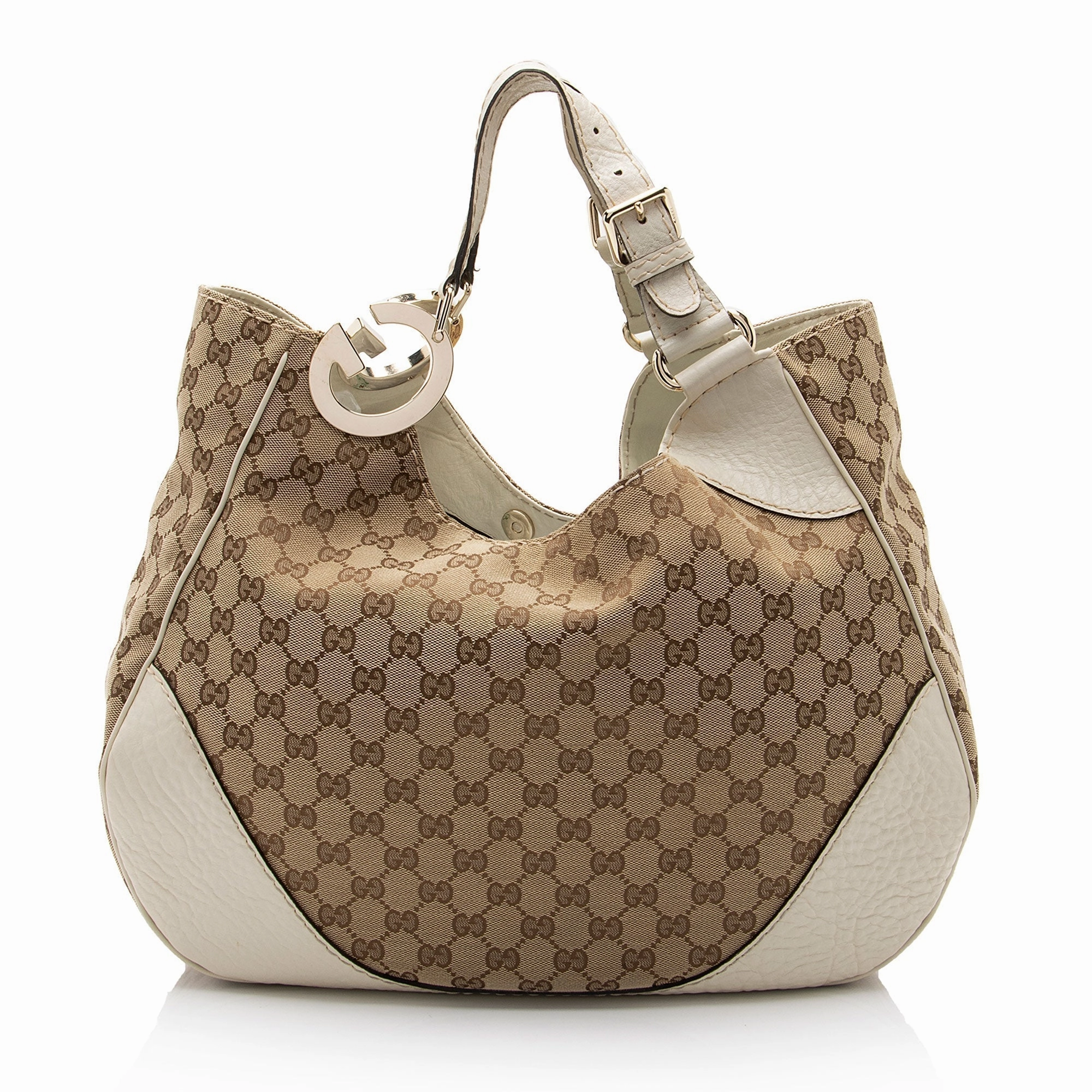 Gucci GG Canvas Charlotte Shoulder Bag (SHF-ouzd2v)