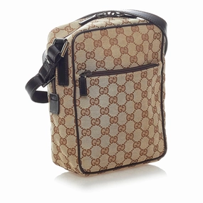 Gucci GG Canvas Crossbody Bag (SHG-32704)