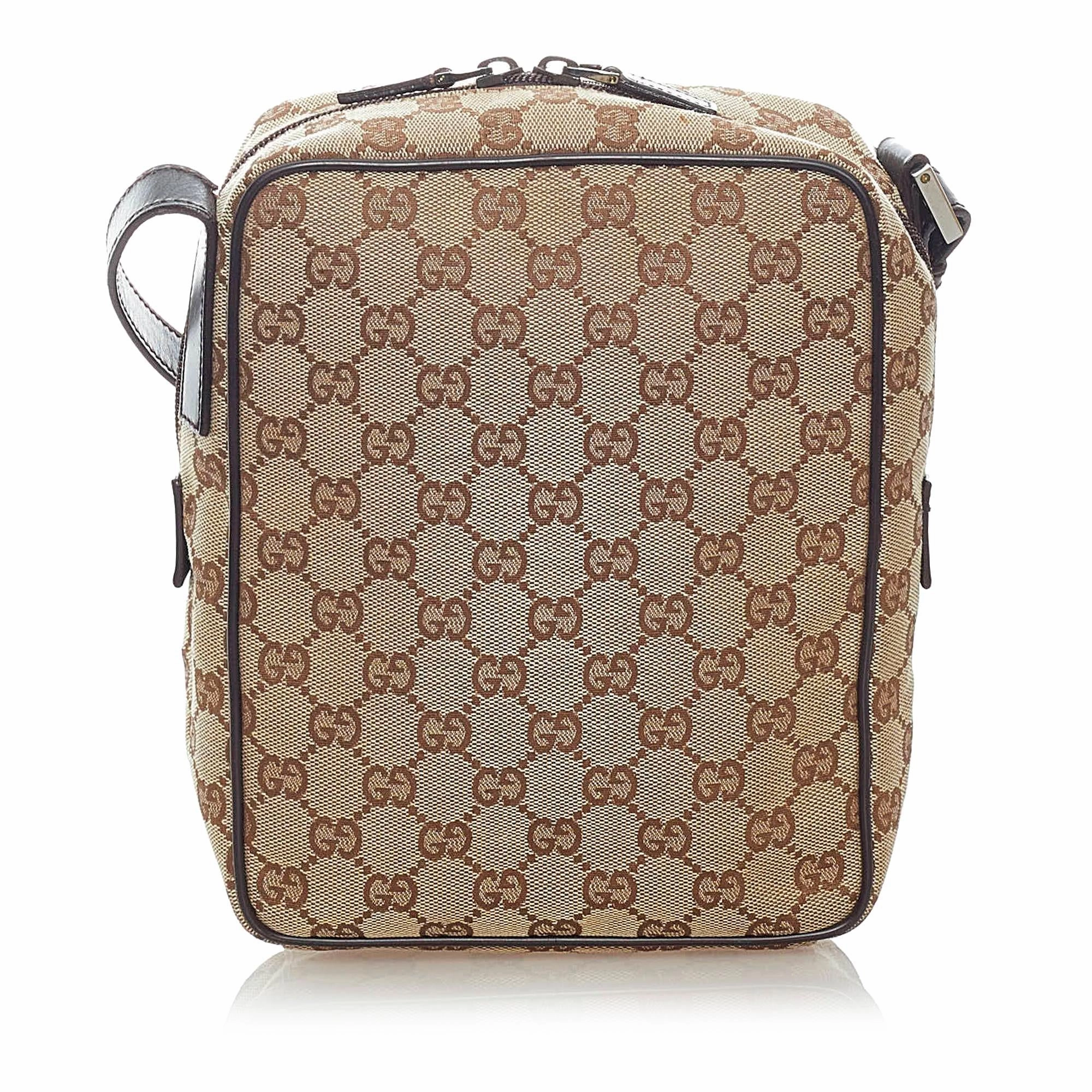 Gucci GG Canvas Crossbody Bag (SHG-32704)