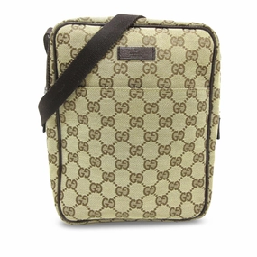 Gucci GG Canvas Crossbody Bag (SHG-kjhrp1)