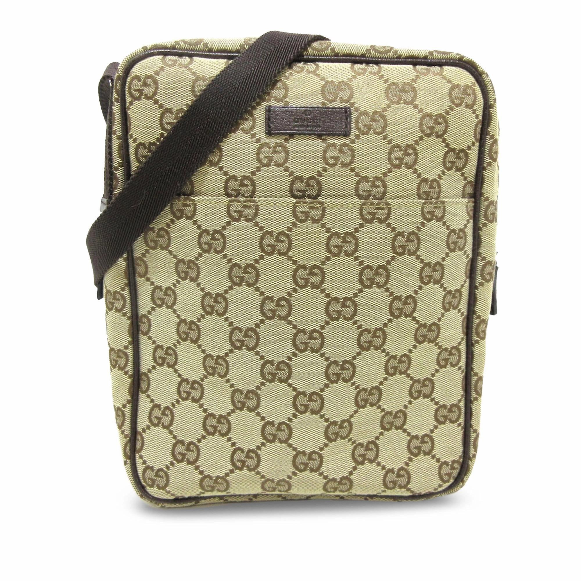 Gucci GG Canvas Crossbody Bag (SHG-kjhrp1)