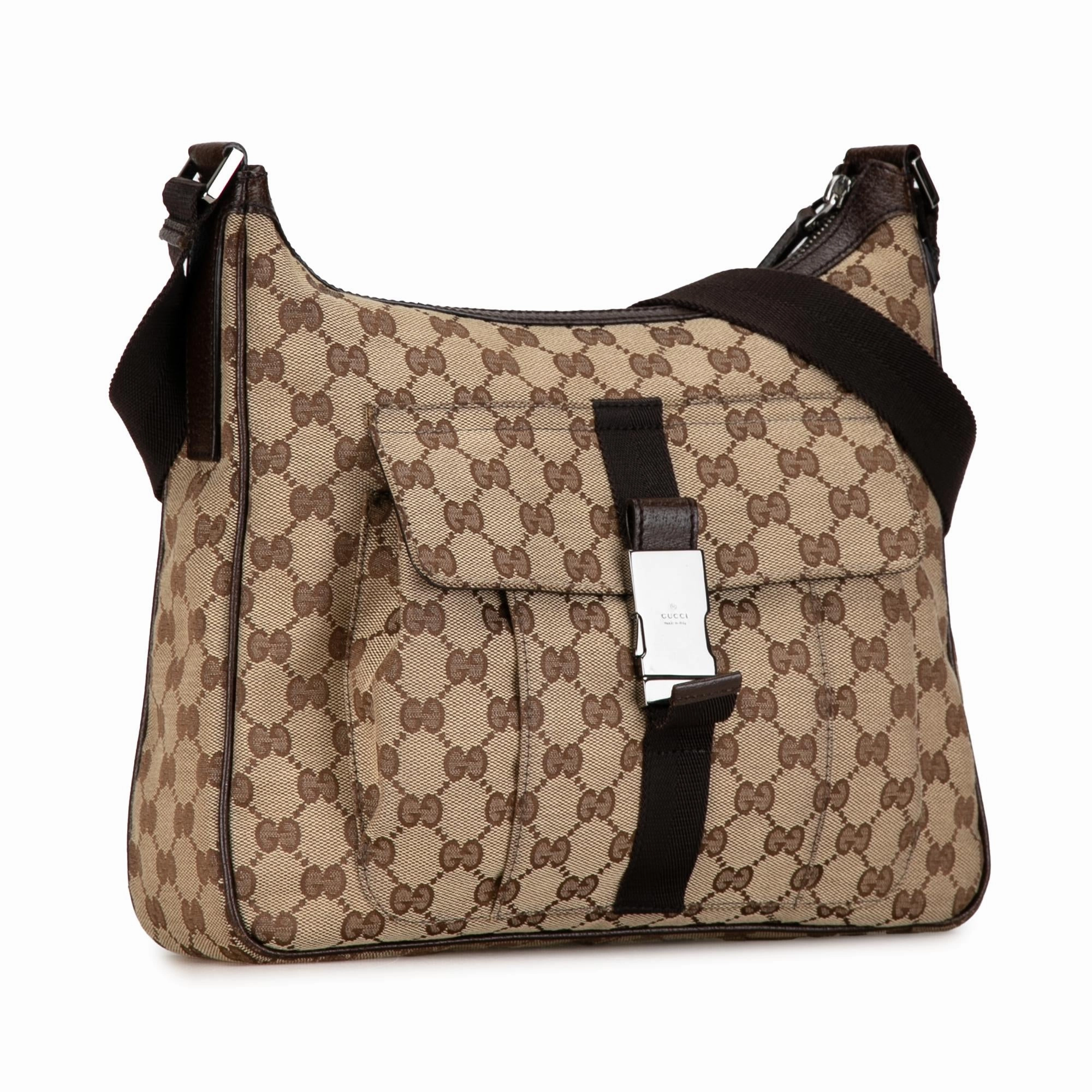 Gucci GG Canvas Crossbody (SHG-cCFg9P)