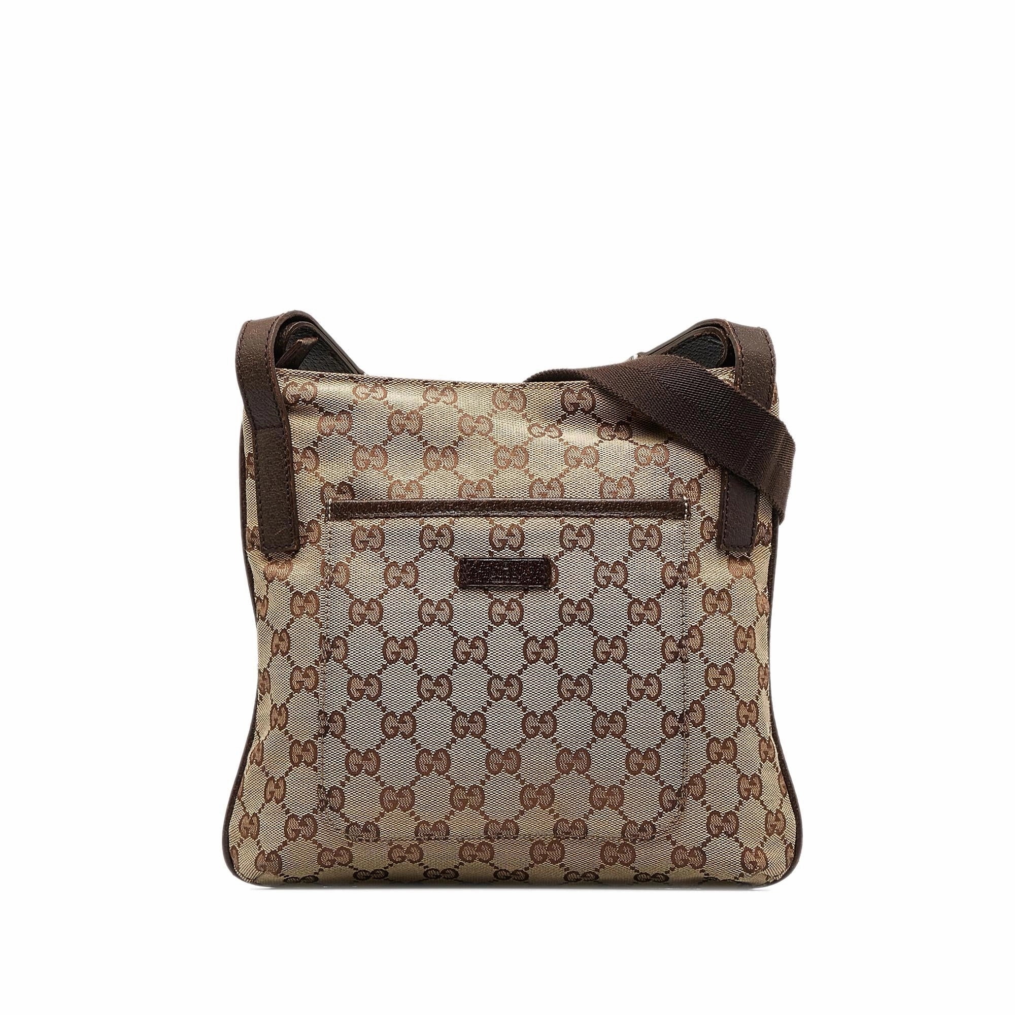 Gucci GG Canvas Crossbody (SHG-vAt0Lo)