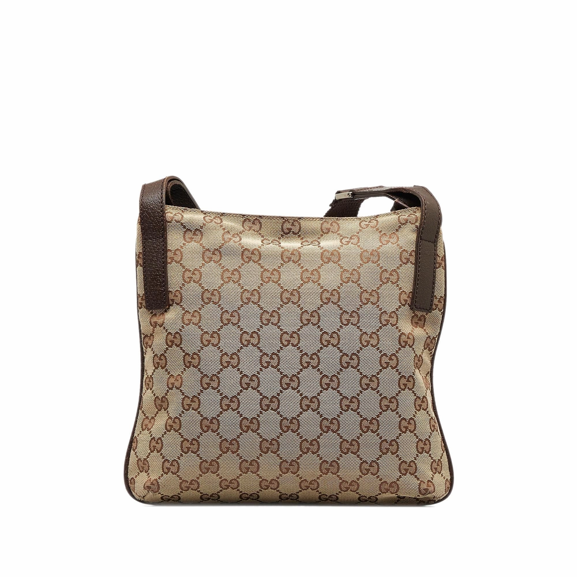 Gucci GG Canvas Crossbody (SHG-vAt0Lo)