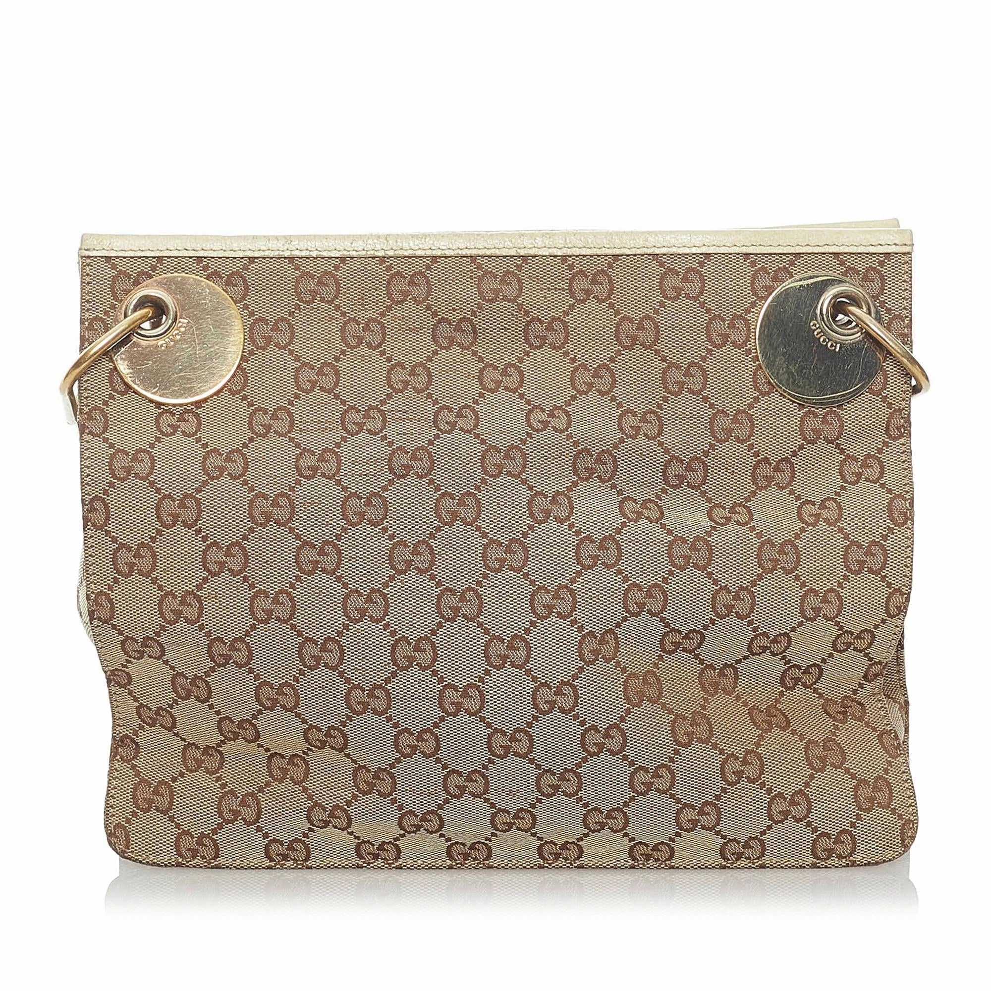 Gucci GG Canvas Eclipse Crossbody Bag (SHG-32119)