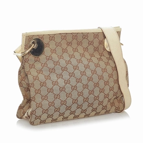 Gucci GG Canvas Eclipse Crossbody Bag (SHG-32119)